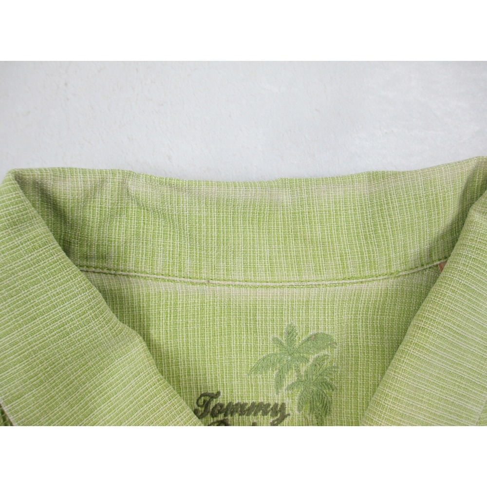 Tommy Bahama Shirt Mens‎ 2XL XXL Green Silk Button Up Casual* - Picture 8 of 15
